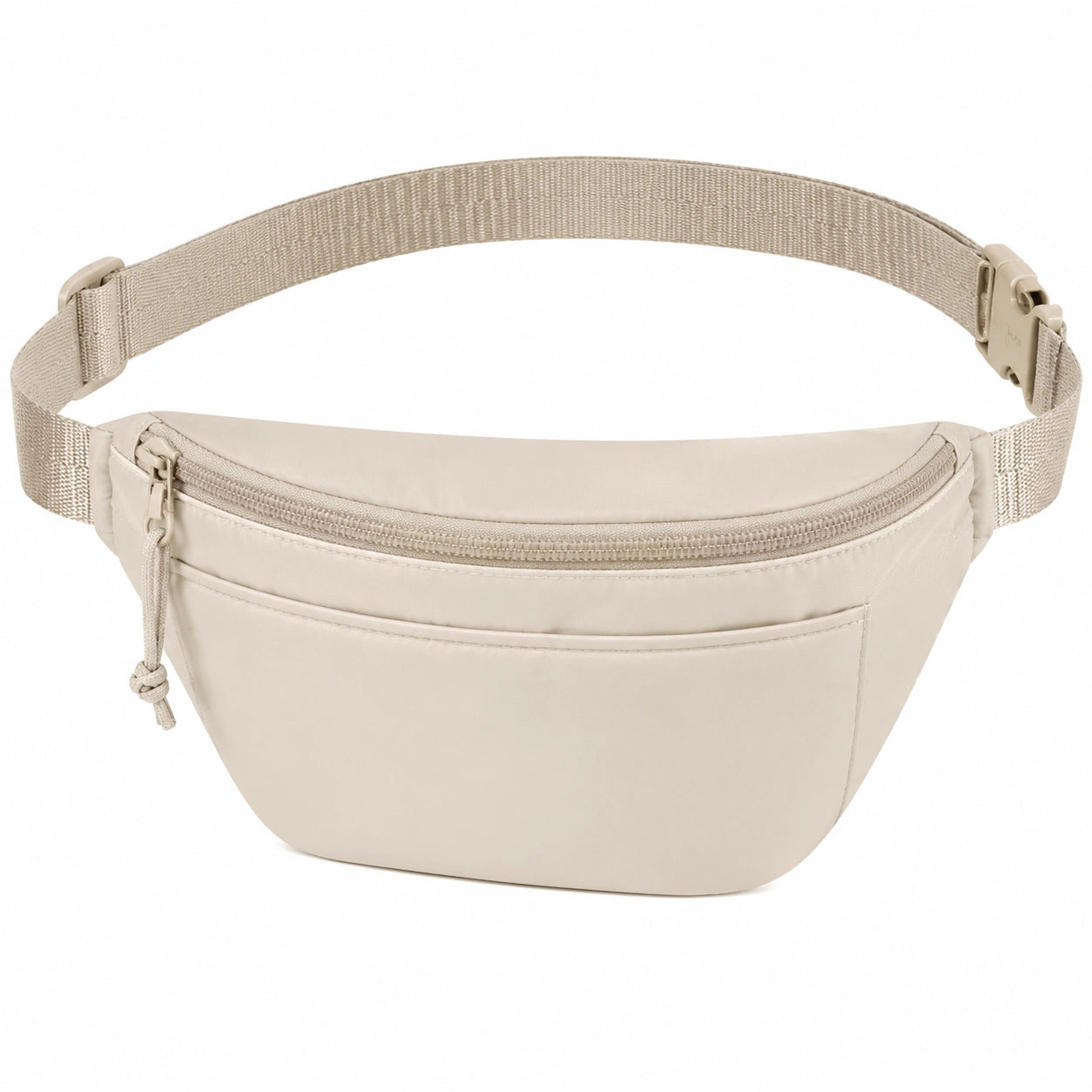 G¨¹rteltasche 32 x 15 x 7 cm aus Polyester Beige mit verstellbarem Gurt
